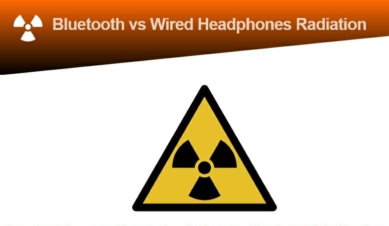 wireless vs wired headphone radiations
