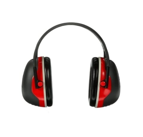  3M Peltor X3A Over-the-Head Ear Muffs – Noise Cancelling Headphones for Loud Machinery
