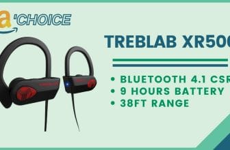 Treblab XR500 Ultimate Wireless Sports Earbud