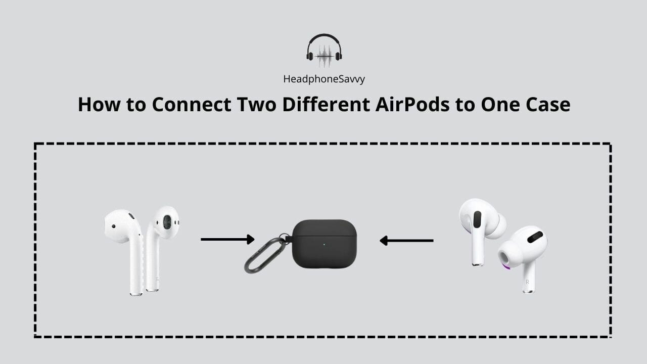 How to Connect Two Different AirPods to One Case